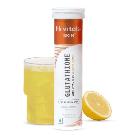 1 - HealthKart HK Vitals Glutathione Effervescent,  Lemon  15 tablet(s) 