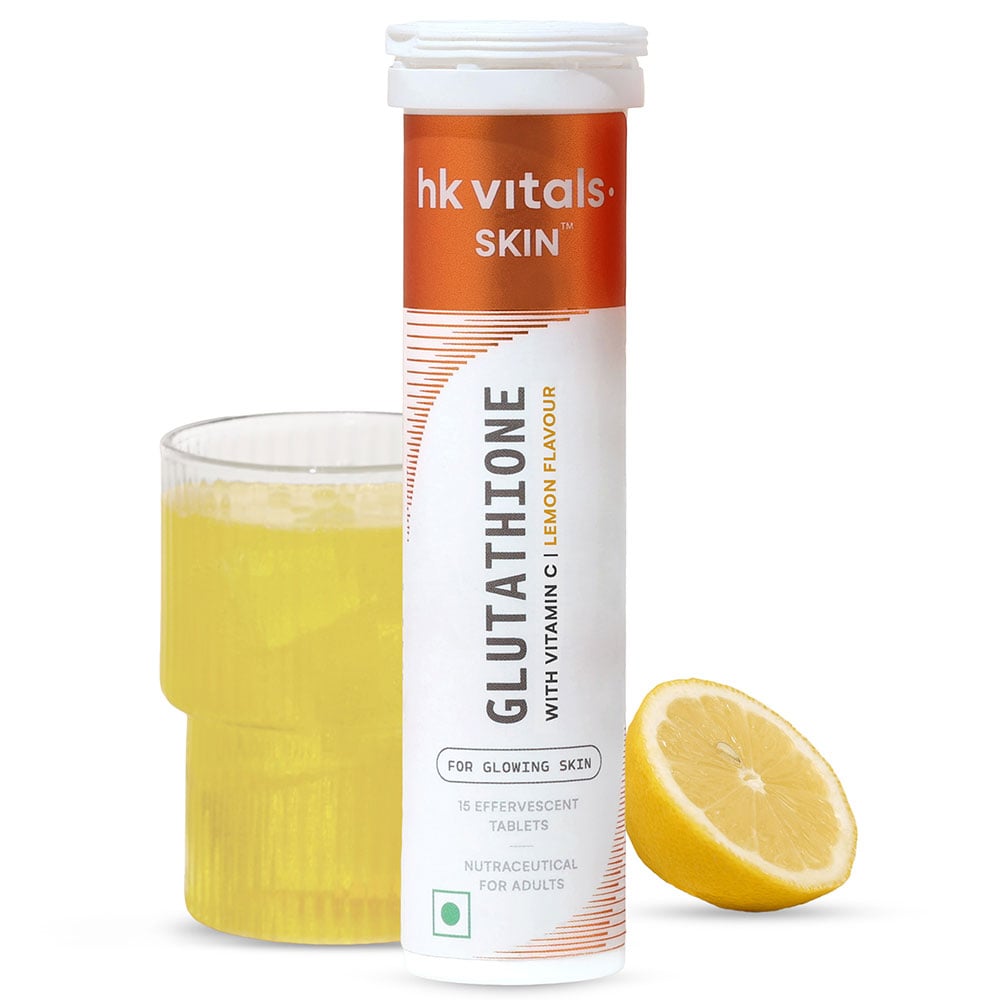 1 - HealthKart HK Vitals Glutathione Effervescent,  Lemon  15 tablet(s) 