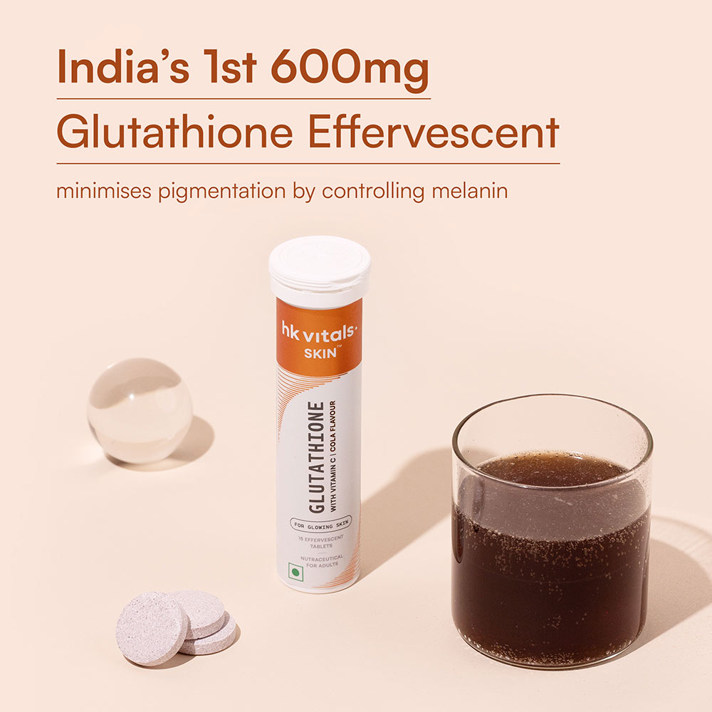 3 - HealthKart HK Vitals Glutathione Effervescent,  Cola  15 tablet(s)
