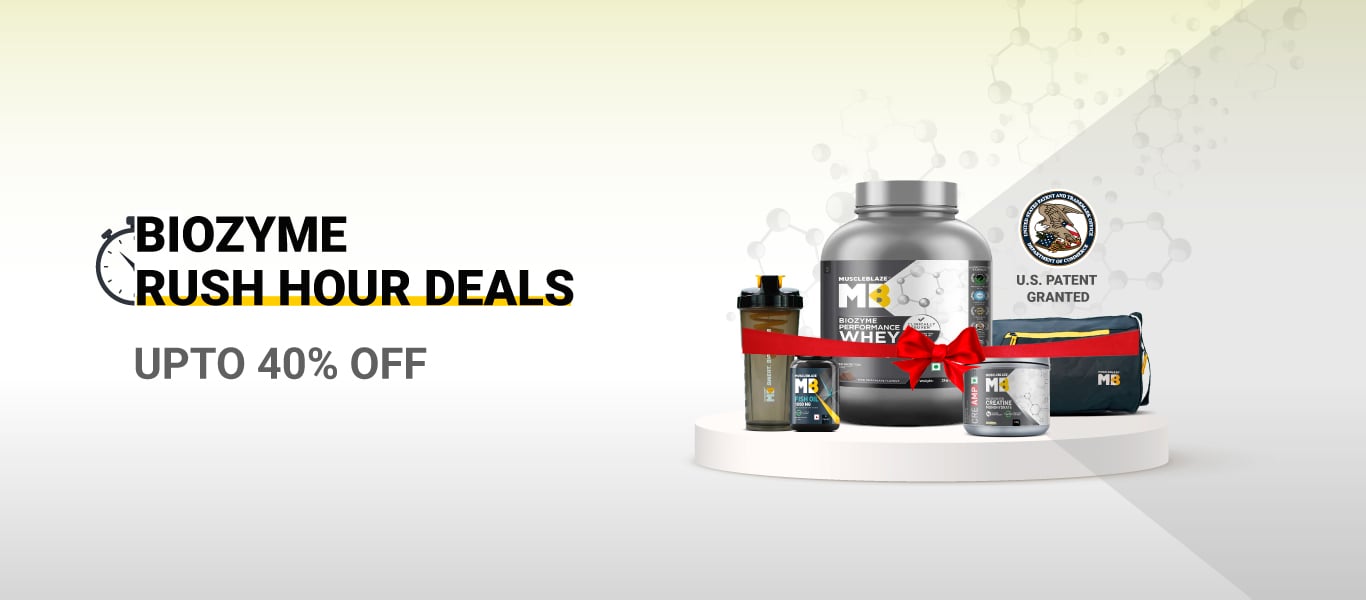 Biozyme Rush Hour Deals - Upto 40% Off