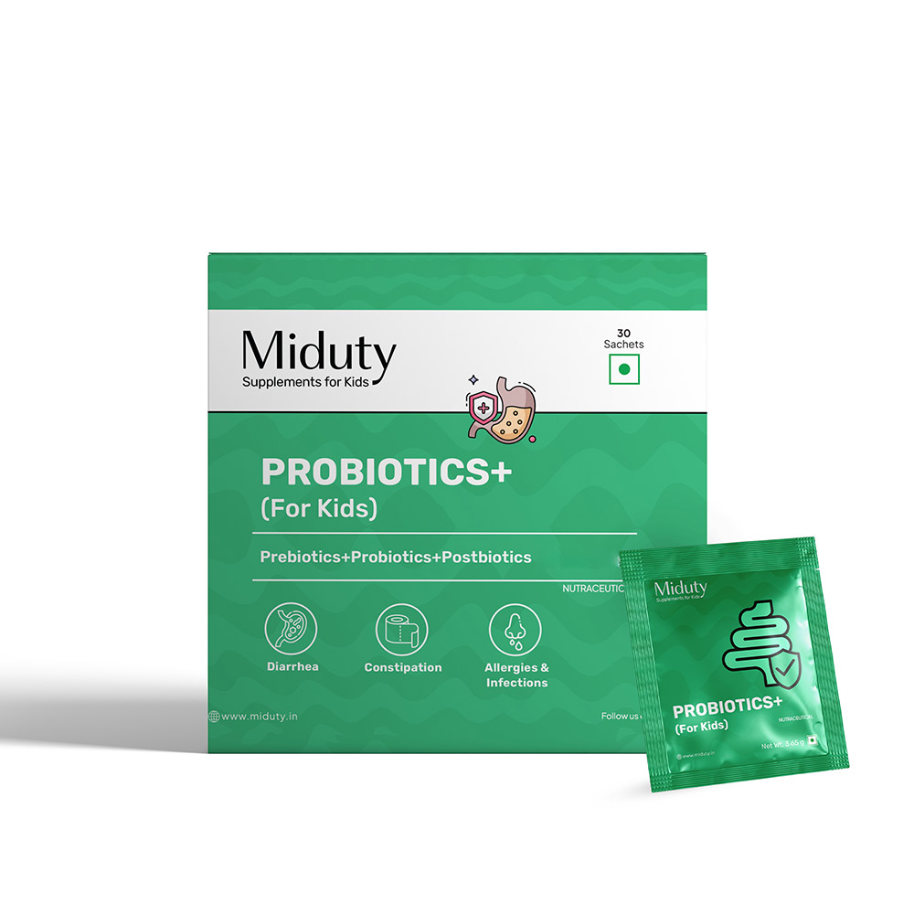 10 - Miduty Probiotics+ (For Kids),  30 sachets/pack  Unflavoured 