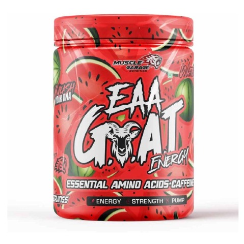 1 - Muscle Garage EAA Goat Energy,  Watermelon  0.88 lb  30 Servings 