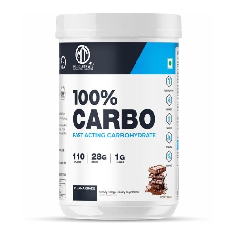 1 - Muscle Trail 100% Carbo,  1.98 lb  Chocolate 