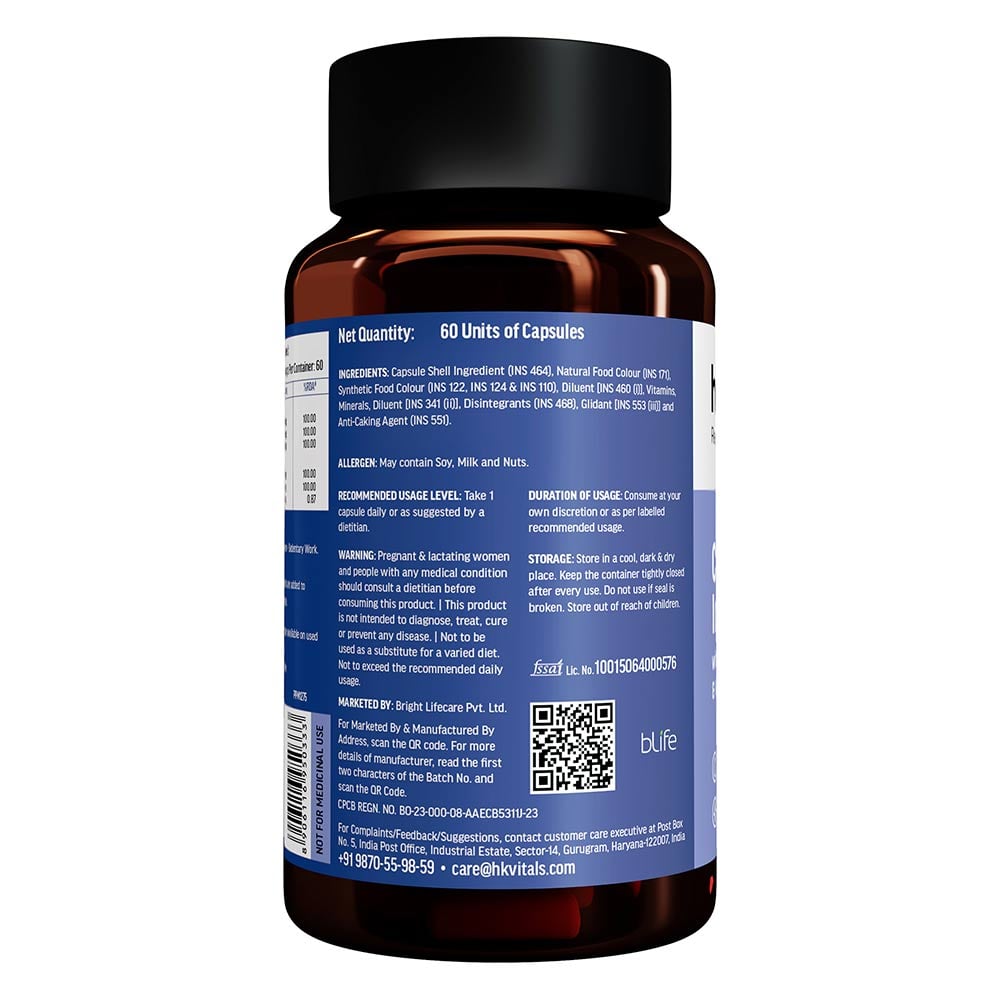 4 - HealthKart HK Vitals Iron + Folic Acid,  60 capsules 