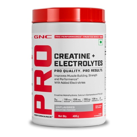 1 - GNC Pro Performance Creatine+ Electrolytes, Unflavoured 0.88 lb