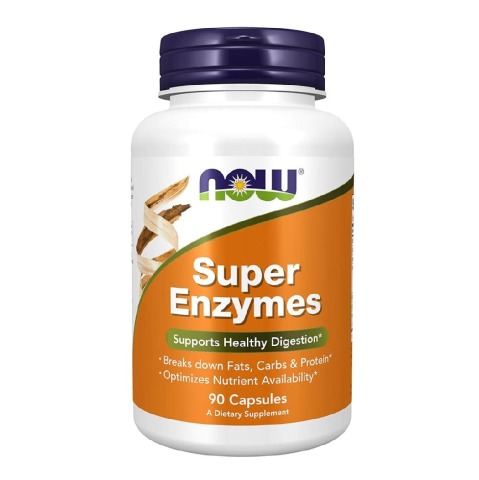1 - Now Super Enzymes,  90 capsules 