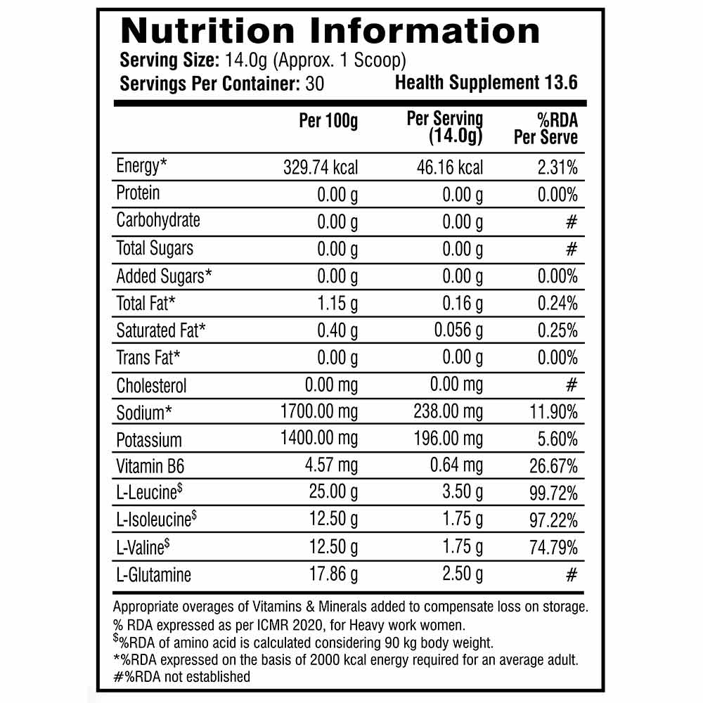 10 - Scivation Original BCAA,  0.93 lb  30 Servings  Blue Raspberry Ice 
