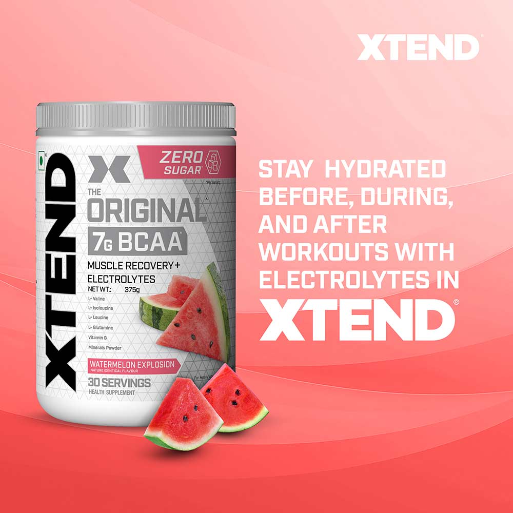 6 - Scivation Original BCAA,  0.83 lb  30 Servings  Watermelon Explosion 