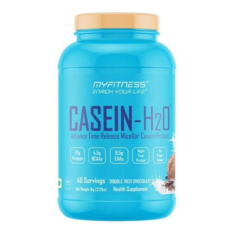 1 - Myfitness Casein-H2O,  2.2 lb  Double Rich Chocolate 