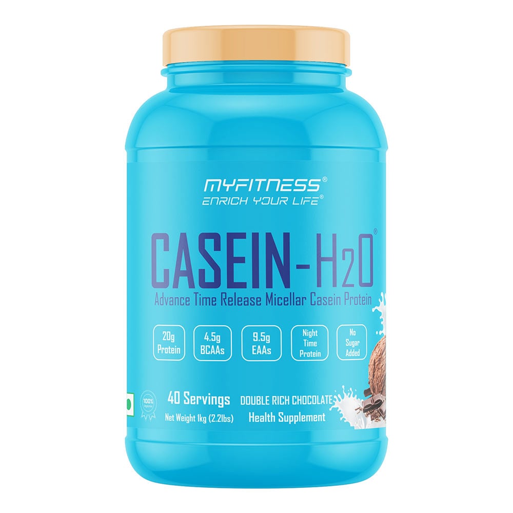 1 - Myfitness Casein-H2O,  2.2 lb  Double Rich Chocolate 