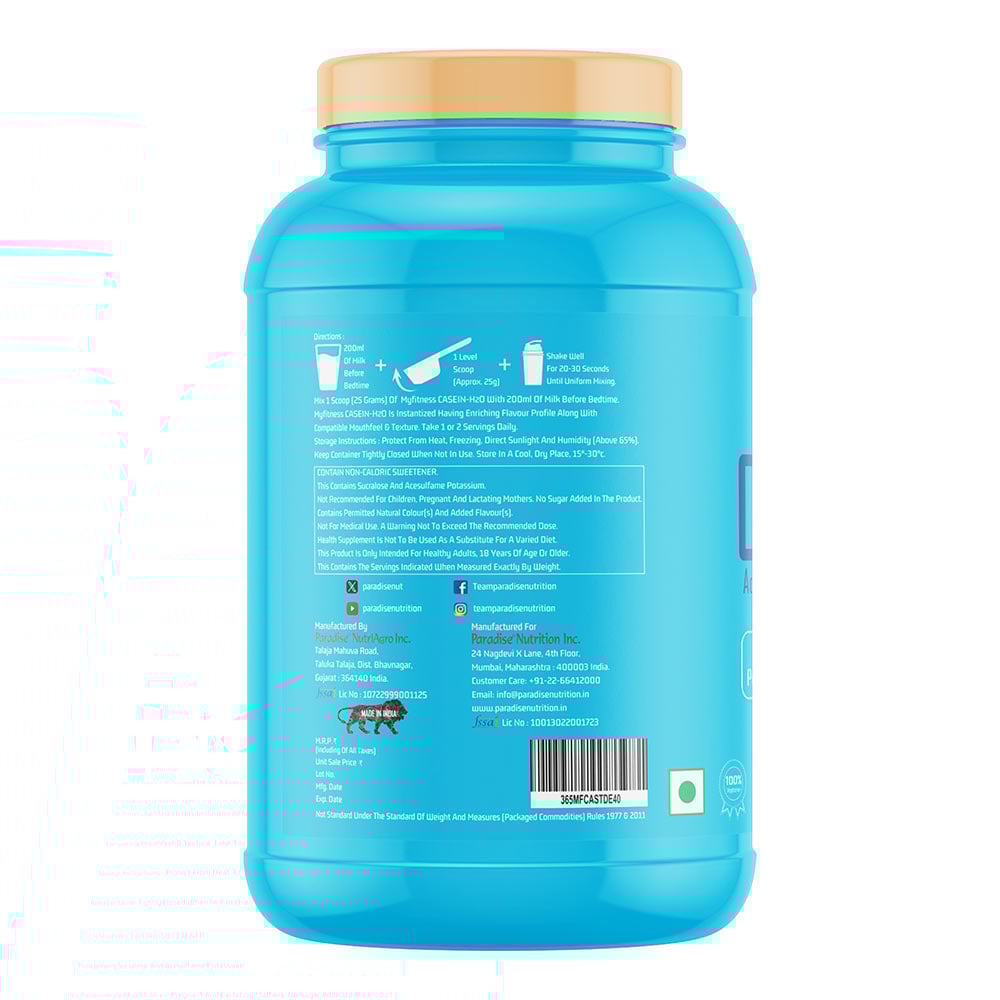 2 - Myfitness Casein-H2O,  2.2 lb  Strawberry Delight 