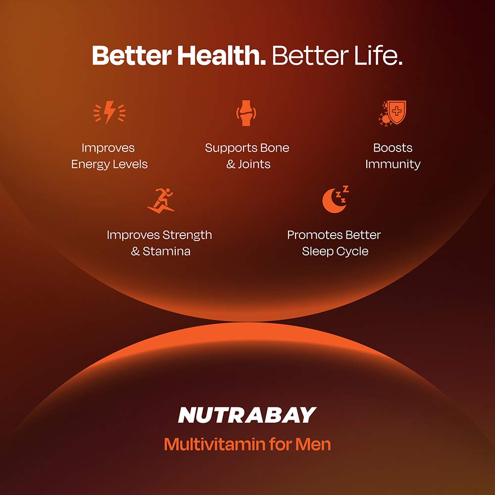 5 - Nutrabay Pro Active Multivitamin Men,  30 tablet(s)  Unflavoured 
