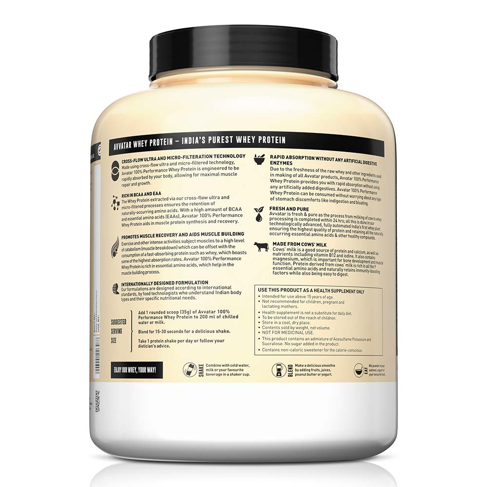 2 - Avvatar 100% Performance Whey,  4.4 lb  Cold Coffee 