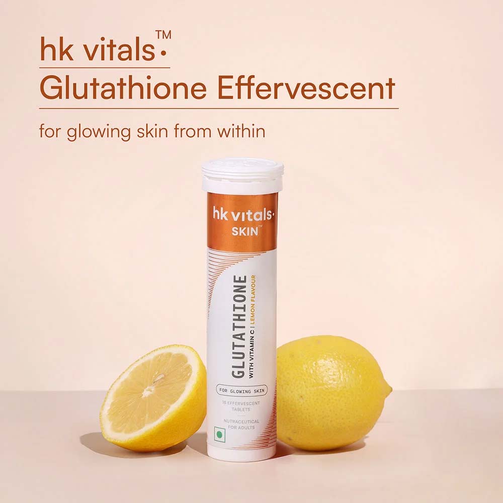 8 - HK Vitals Glutathione Effervescent with Vitamin C, Lemon 30 tablet(s)