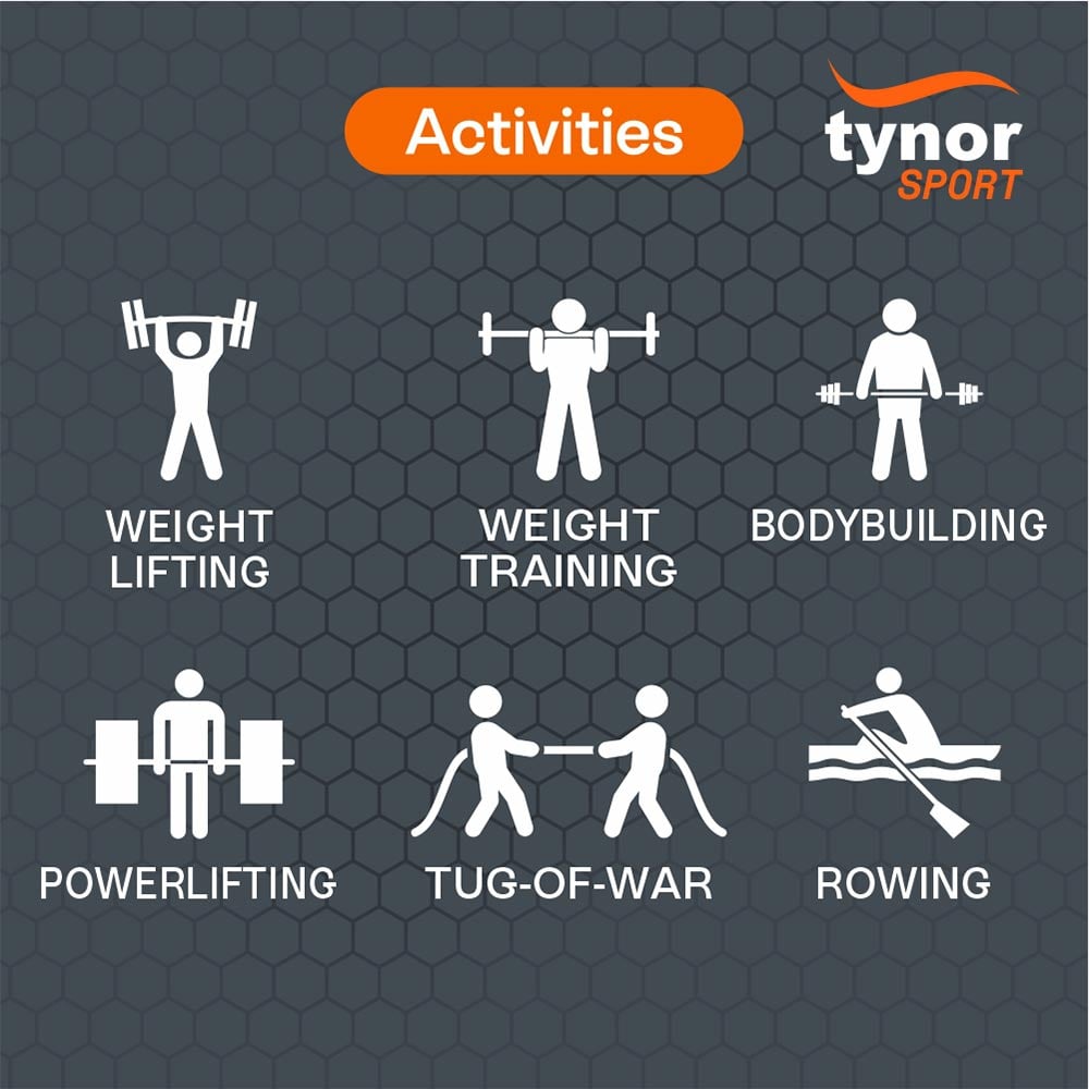 3 - Tynor Tynogrip Women's Gym Gloves,  Black with Green  Large 