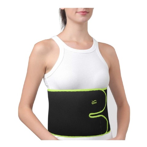 1 - Tynor Abs Binder Adjustable (Neo),  Universal  Black/Green 