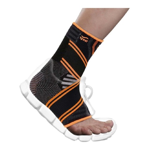1 - Tynor Ankle Binder Air Pro,  Black/Orange  XL 