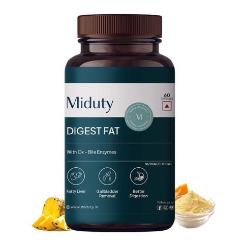 7 - Miduty Digest Fat, 60 capsules