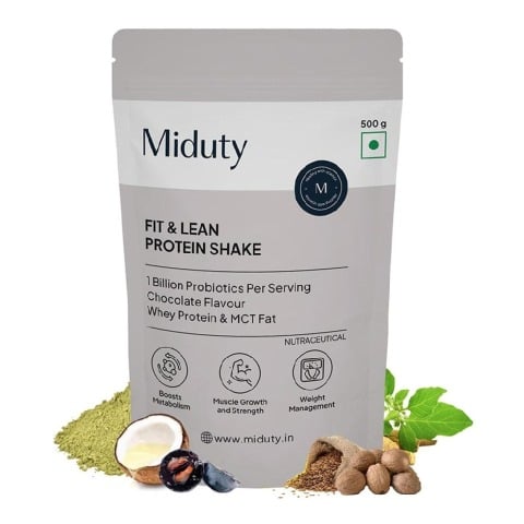 5 - Miduty Fit and Lean Protein Shake,  1.1 lb  Chocolate 