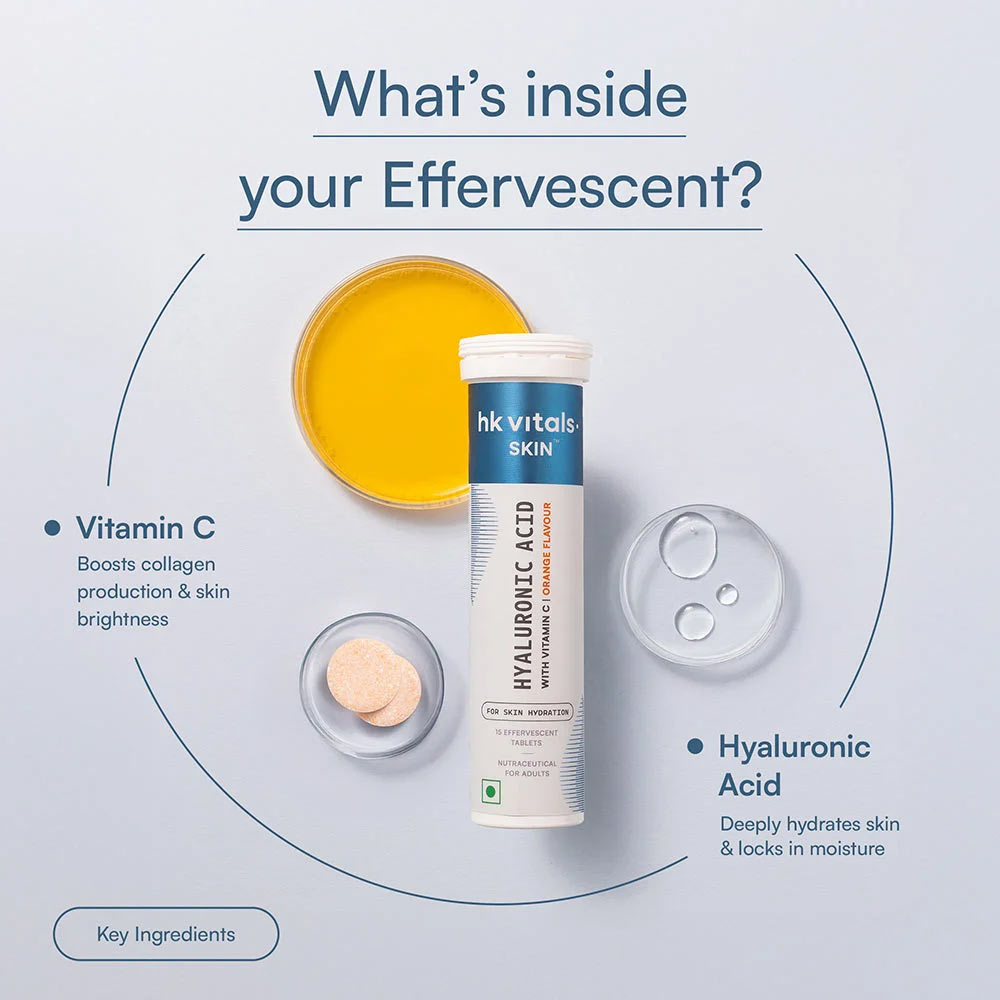 100g Collagen and Glutathione and Hyaluronic Acid Effervescent 15 tabs combo