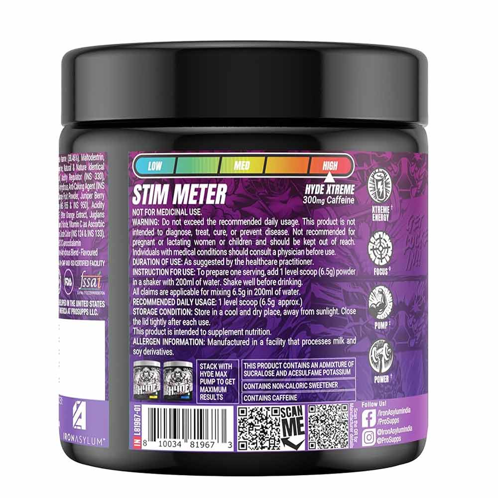 3 - ProSupps Hyde Xtreme Pre Workout,  0.22 lb  Pixie Dust 