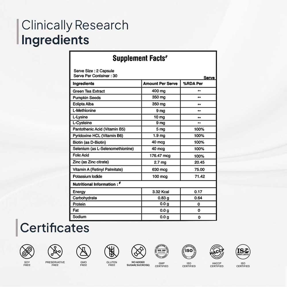 9 - Miduty Thick & Grow,  60 capsules 
