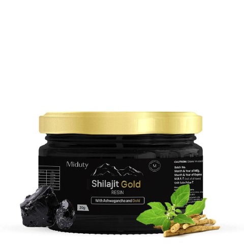 1 - Miduty Shilajit Gold 3X Resin,  20 g 