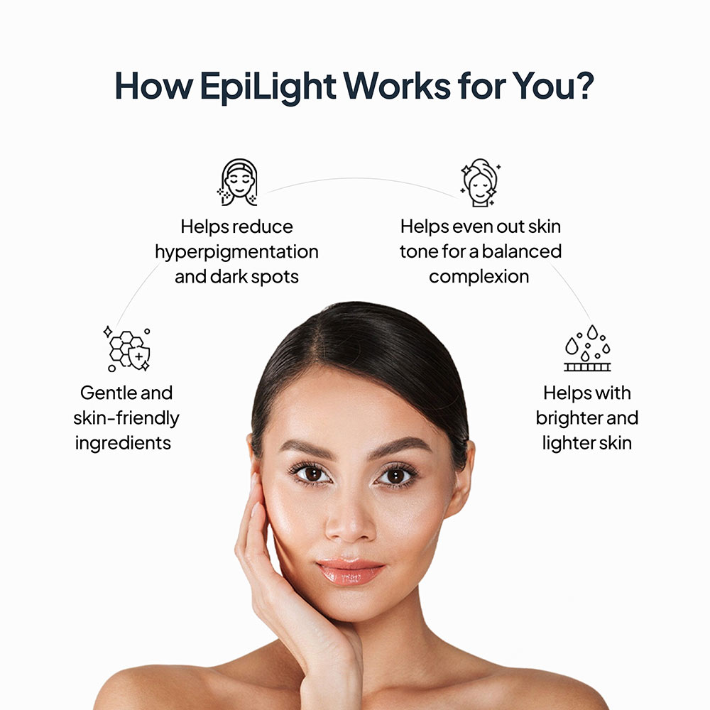 4 - Miduty EpiLight Night Serum,  30 ml  Skin Depigmenting & Resurfacing 