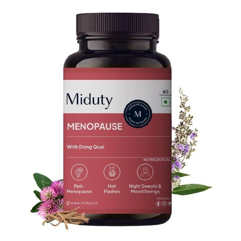 1 - Miduty Menopause,  60 capsules  Unflavoured 