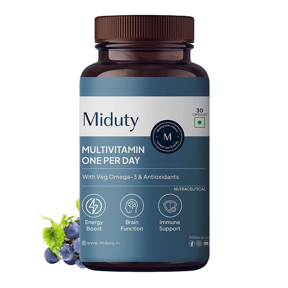 1 - Miduty Multivitamin One Per Day,  30 capsules  Unflavoured 