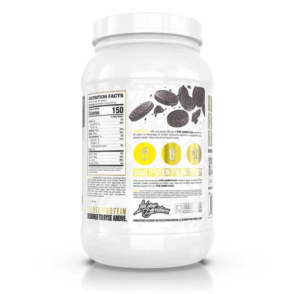 Ryse Loaded Protein,  2.3 lb  Chocolate Cookie Blast 