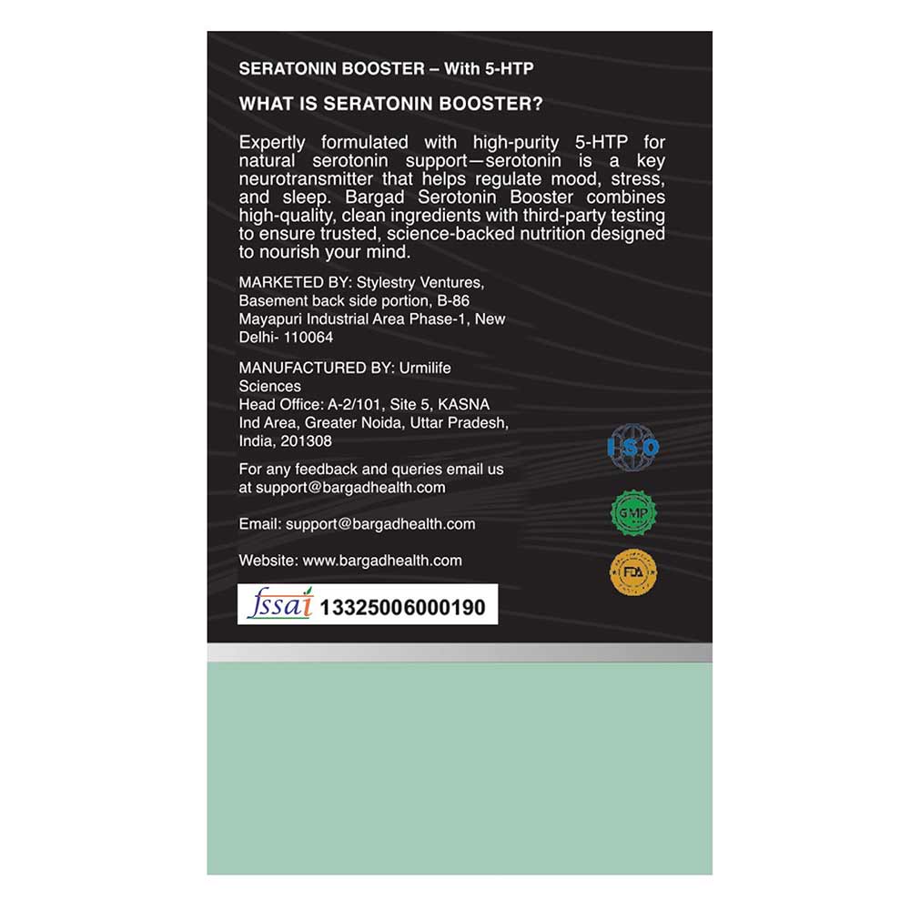 4 - Bargad Serotonin Booster,  60 capsules 