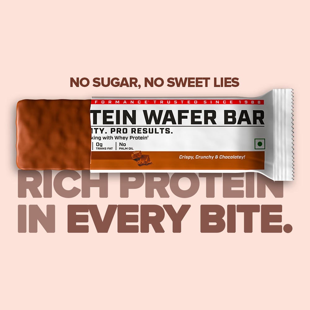 10 - GNC Pro Performance Protein Wafer Bar,  10 bar(s)  Coffee 