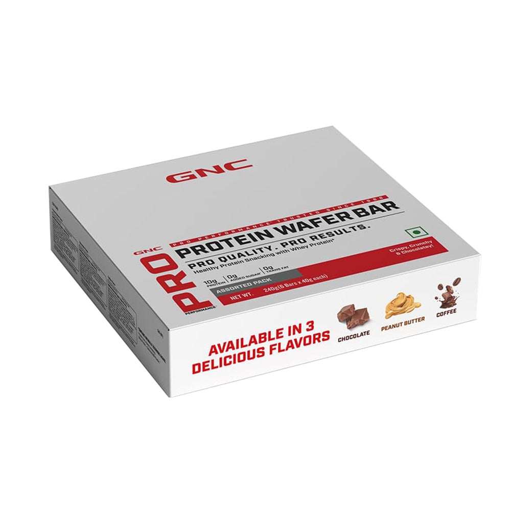 2 - GNC Pro Performance Protein Wafer Bar,  10 bar(s)  Assorted 