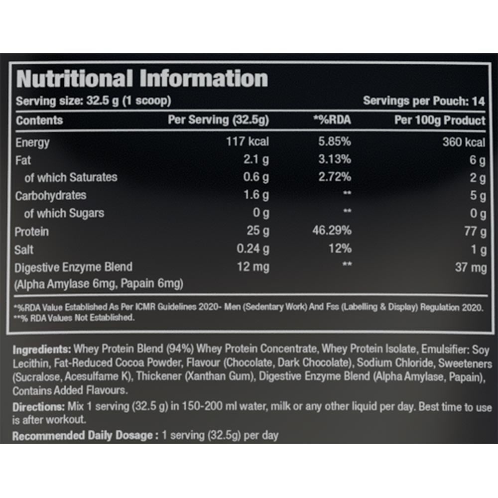 3 - One Science 100% Premium Whey Protein,  1 lb  Chocolate Charge 