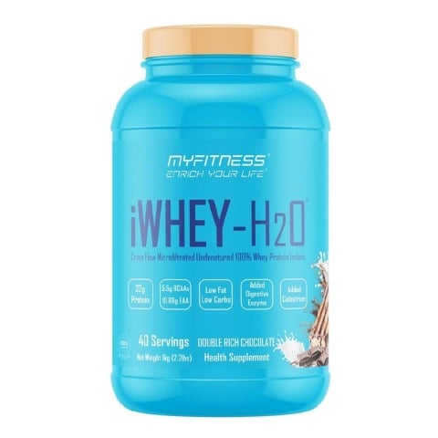 1 - Myfitness iWHEY- H2O,  2.2 lb  Double Rich Chocolate 