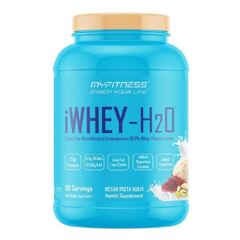 1 - Myfitness iWHEY- H2O,  4.4 lb  Kesar Pista Kulfi 