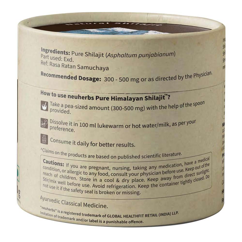 8 - Neuherbs Pure Himalayan Shilajit,  20 g 