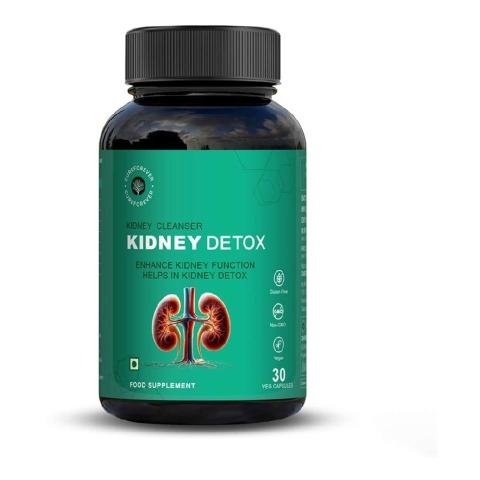 1 - CUREFOREVER Kidney Detox,  30 veggie capsule(s) 