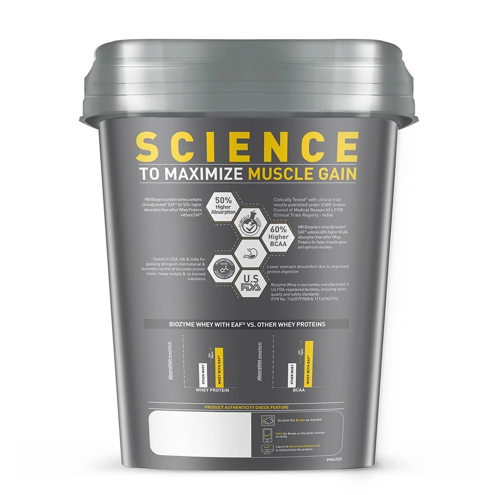 1 - MuscleBlaze Biozyme Performance Whey,  8.8 lb  Blue Tokai Coffee