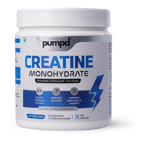 1 - Pumpd Creatine Monohydrate,  Unflavoured  0.55 lb 