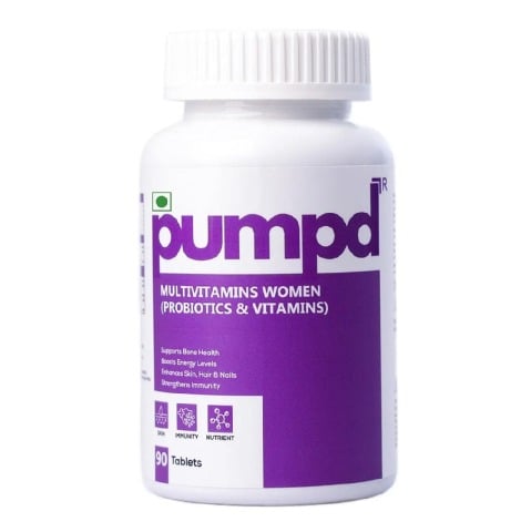 1 - Pumpd Multivitamins Women,  90 tablet(s)  Unflavoured 