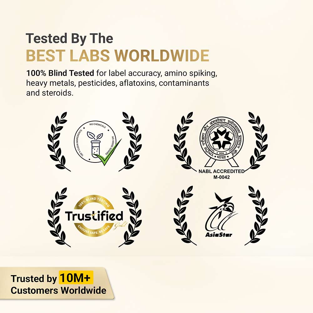 6 - MuscleBlaze Biozyme Gold 100% Whey,  2.2 lb  Double Rich Chocolate