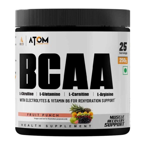 1 - AS-IT-IS Nutrition ATOM BCAA,  0.55 lb  25 Servings  Fruit Punch 