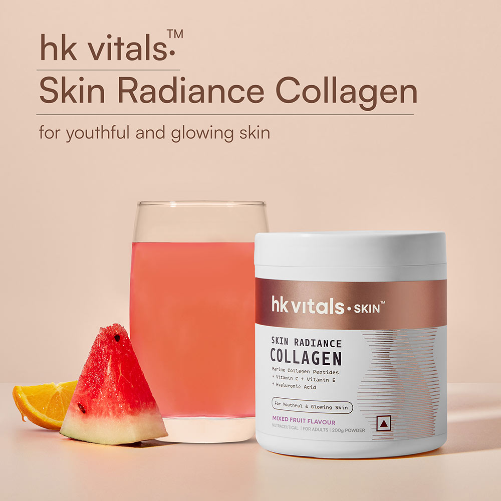 1 - HK Vitals Skin Radiance Collagen, Marine Collagen 200 g Mixed Fruit