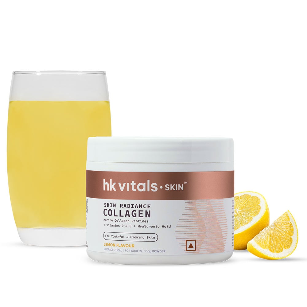 2 - HK Vitals Skin Radiance Collagen, Marine Collagen 100 g Lemon