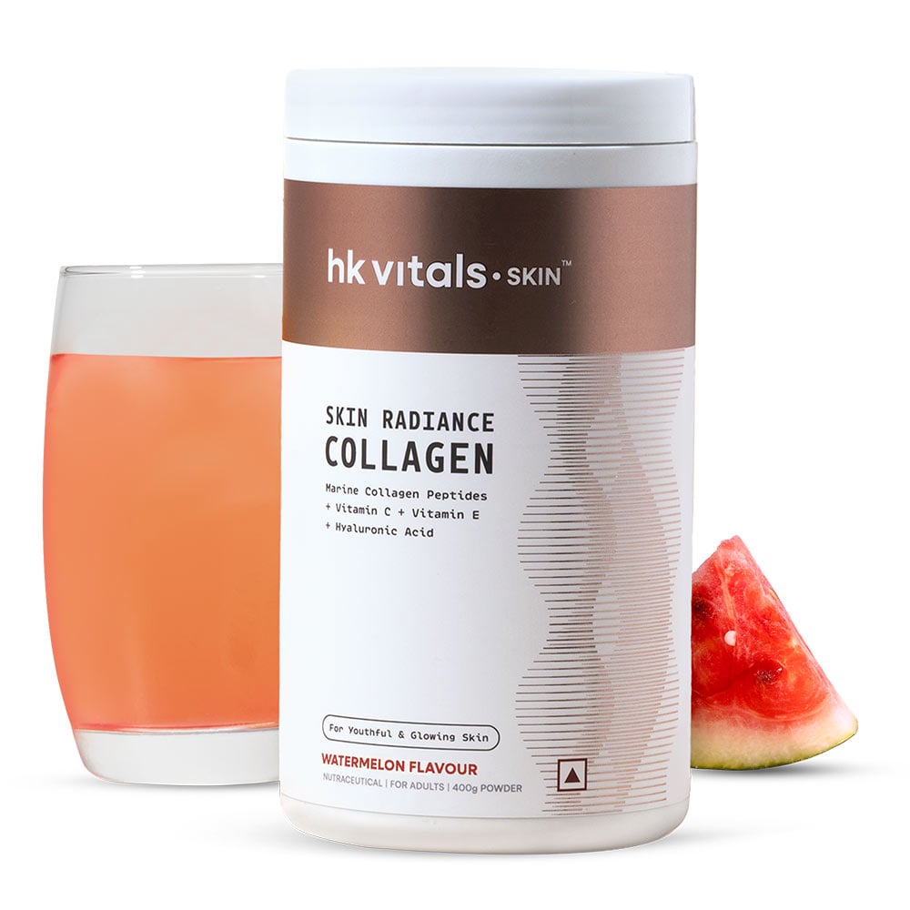 2 - HealthKart HK Vitals Skin Radiance Collagen,  400 g  Watermelon 