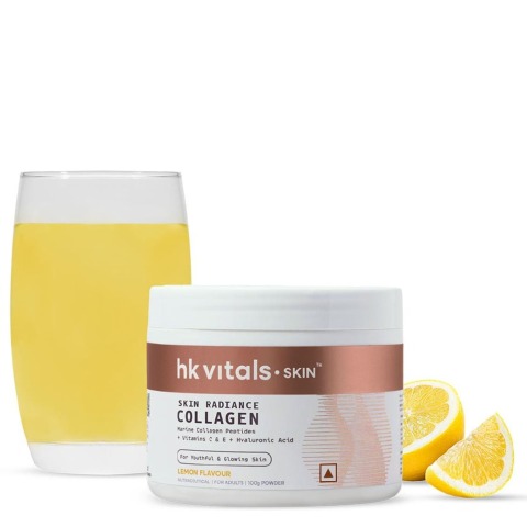 2 - HealthKart HK Vitals Skin Radiance Collagen, 100 g Lemon