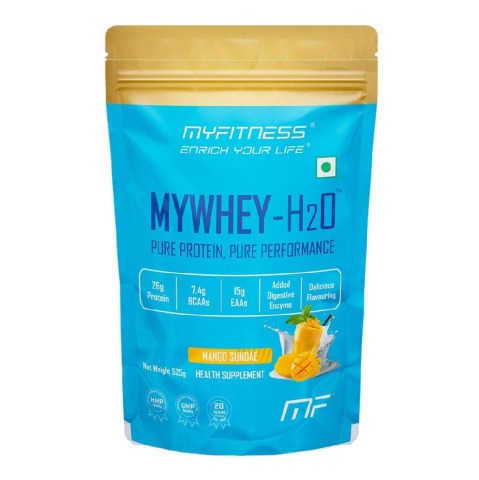 1 - Myfitness MYWHEY-H2O,  1.16 lb  Mango Sundae 