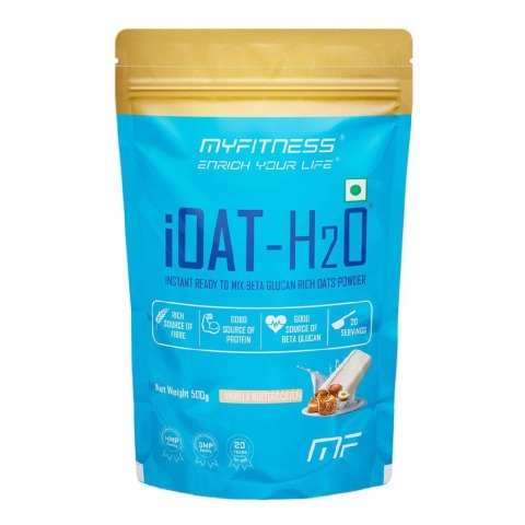 1 - Myfitness iOAT-H2O,  500 g  Vanilla Butterscotch 